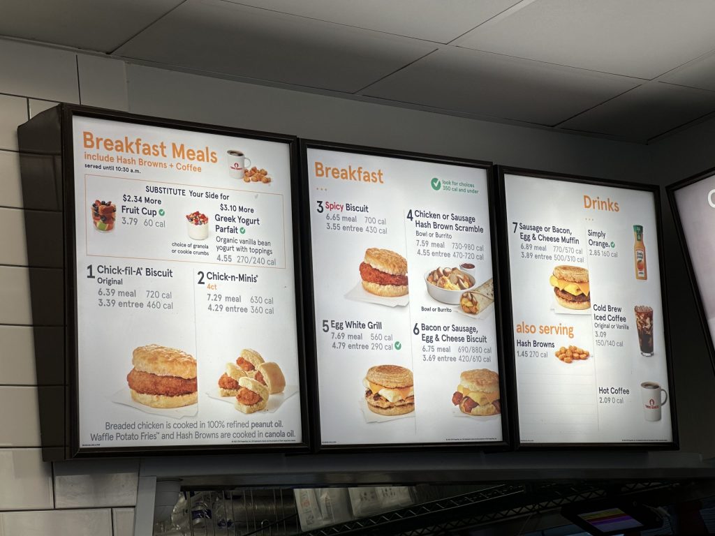 Chick Fil A Breakfast Menu With Price/Picture/Calories [2024]