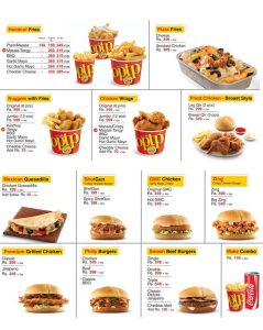 OPTP Menu With Price In Pakistan [Latest Deals July 2024]